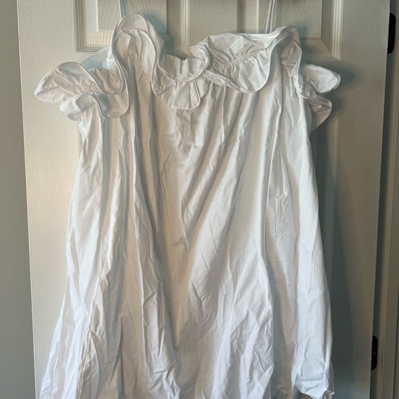 H&M White Ruffle Dress - Picture 2 of 2